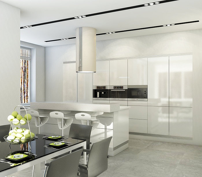 Фото из портфолио Современный дизайн в элитном коттеджном городке – фотографии дизайна интерьеров на INMYROOM Фото из портфолио Современный дизайн в элитном коттеджном городке – фотографии дизайна интерьеров на INMYROOM