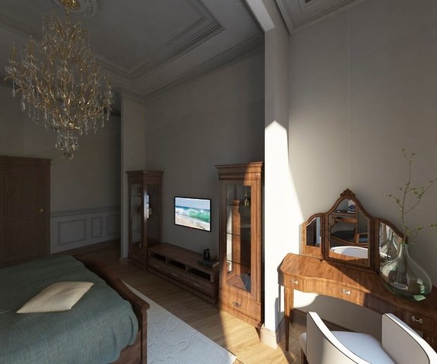 Фото из портфолио Усадьба Сколково – фотографии дизайна интерьеров на INMYROOM