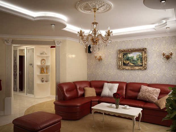 Фото из портфолио Роскошный ампир. – фотографии дизайна интерьеров на INMYROOM