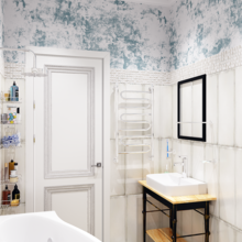 Фото из портфолио Синий в интерьере. – фотографии дизайна интерьеров на INMYROOM