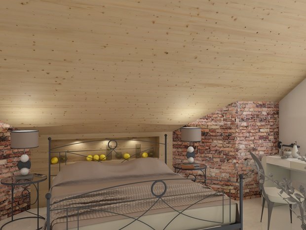 Фотография: Спальня в стиле Скандинавский – фото на INMYROOM