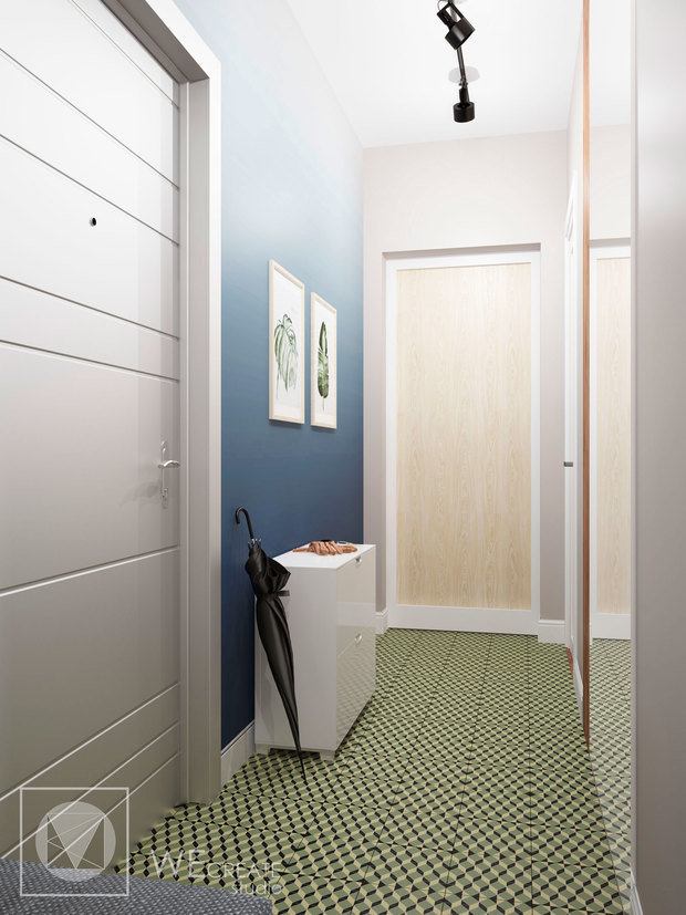 Фото из портфолио Smart-квартира в скандинавском стиле – фотографии дизайна интерьеров на INMYROOM