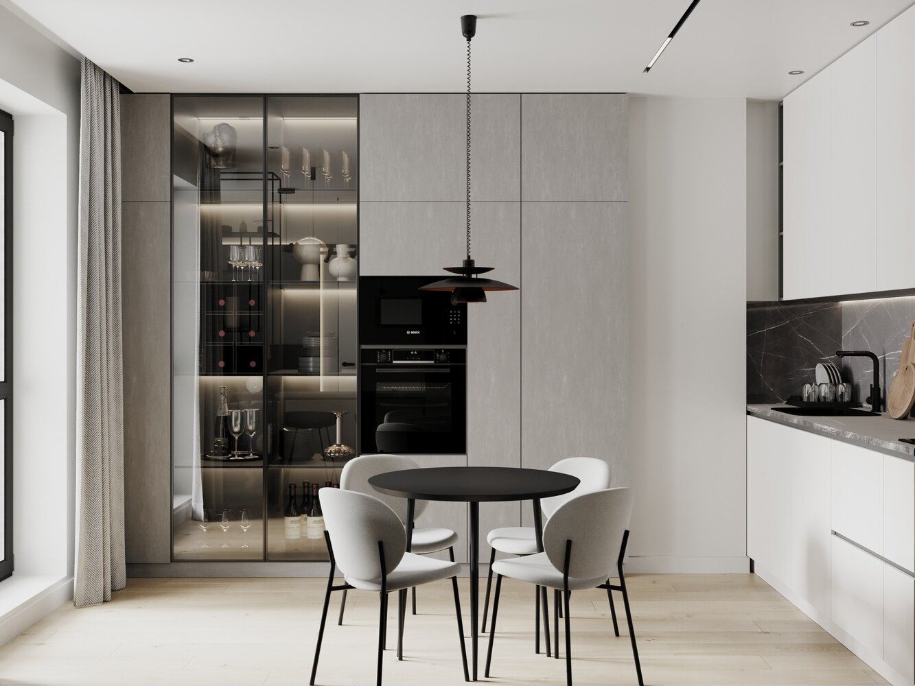 Фото из портфолио Монохромный интерьер – фотографии дизайна интерьеров на INMYROOM Фото из портфолио Монохромный интерьер – фотографии дизайна интерьеров на INMYROOM