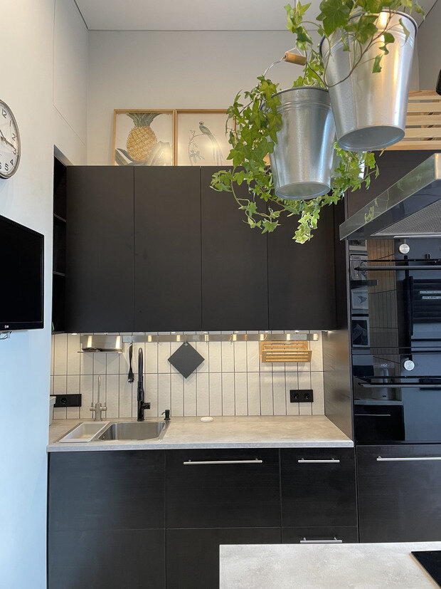 Фотография: Кухня и столовая в стиле Лофт, Скандинавский, Современный, Ремонт на практике – фото на INMYROOM