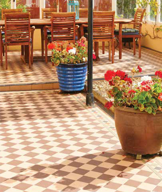 Фото из портфолио Напольная плитка Victorian Floor Tiles – фотографии дизайна интерьеров на INMYROOM