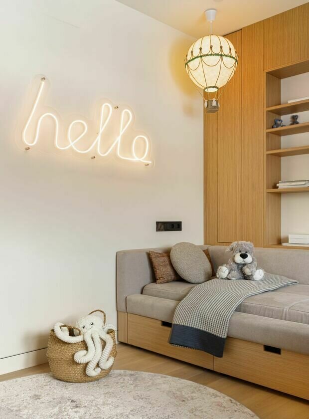 Фотография: Детская в стиле Современный, Квартира, Проект дня, Москва, Сталинка, 4 и больше, 60-90 метров, MNdesign – фото на INMYROOM