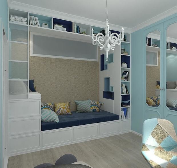 Фото из портфолио Квартира в Балашихе – фотографии дизайна интерьеров на INMYROOM