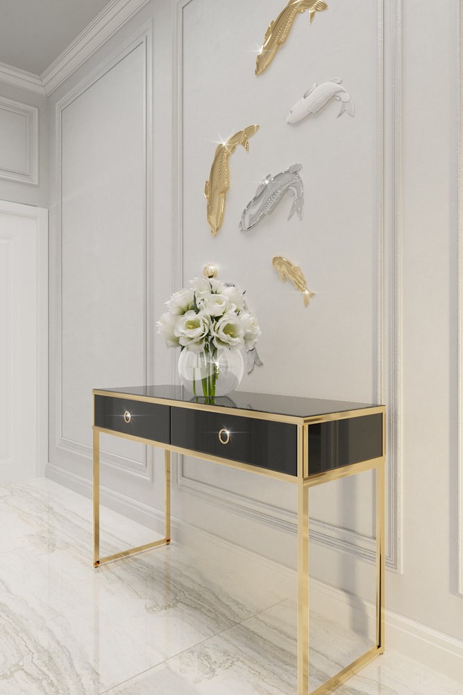 Фотография: Прихожая в стиле Современный, Классический, Квартира, Проект недели, Москва, 1 комната, 40-60 метров, Александра Гартке – фото на INMYROOM Фотография: Прихожая в стиле Современный, Классический, Квартира, Проект недели, Москва, 1 комната, 40-60 метров, Александра Гартке – фото на INMYROOM