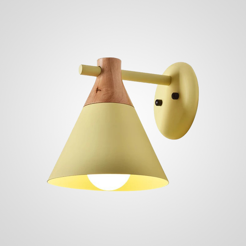 Настенный светильник Nod Wall желтого цвета