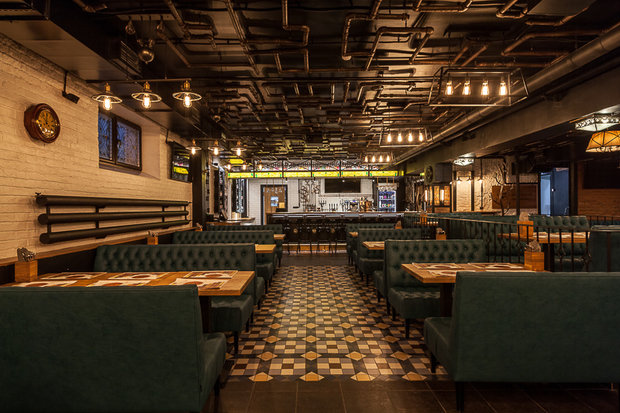 Фото из портфолио Ресторан "Закон Бернулли" – фотографии дизайна интерьеров на INMYROOM