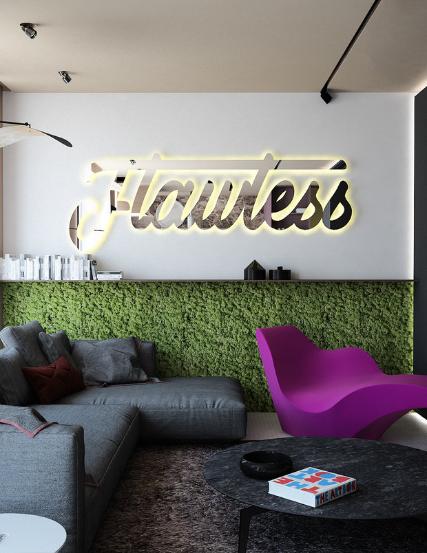 Фото из портфолио FLAWLESS - квартира для молодой девушки  – фотографии дизайна интерьеров на INMYROOM