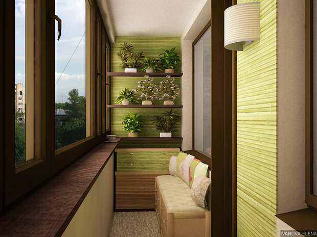 Фото из портфолио Балконы – фотографии дизайна интерьеров на INMYROOM