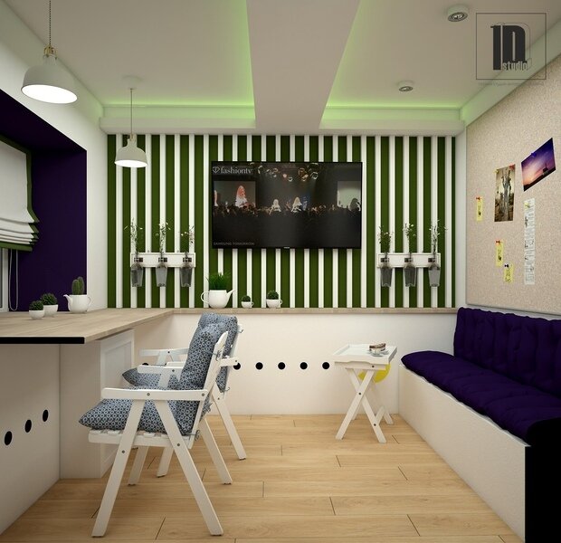 Фото из портфолио Хостел "Инжир" – фотографии дизайна интерьеров на INMYROOM