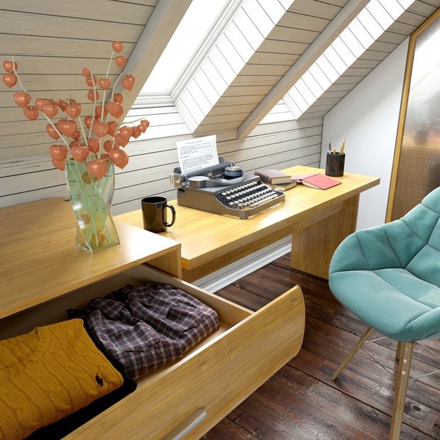 Фотография: Кабинет в стиле Скандинавский, Советы – фото на INMYROOM