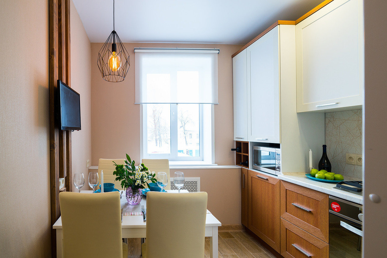 Фотография: Кухня и столовая в стиле Современный, Квартира, Советы, Ремонт на практике, Панельный дом, 2 комнаты, 40-60 метров, #каксэкономить, Ульяновская область, Светлана Удзилаури – фото на INMYROOM Фотография: Кухня и столовая в стиле Современный, Квартира, Советы, Ремонт на практике, Панельный дом, 2 комнаты, 40-60 метров, #каксэкономить, Ульяновская область, Светлана Удзилаури – фото на INMYROOM