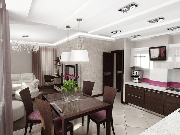 Фото из портфолио Небольшая квартира  – фотографии дизайна интерьеров на INMYROOM