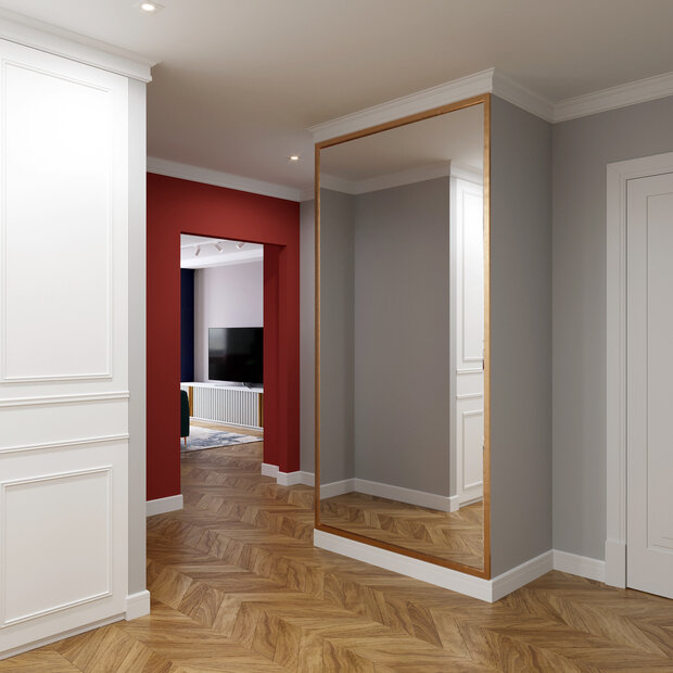 Фотография: Прихожая в стиле Современный, Эклектика, Квартира, Проект недели, Самара, 3 комнаты, Более 90 метров, Айгуль Султанова – фото на INMYROOM