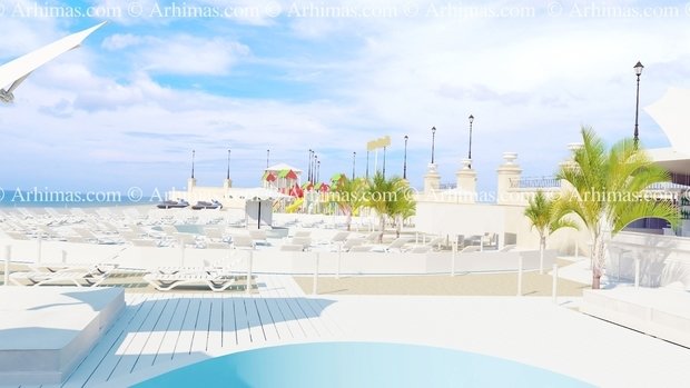 Фото из портфолио Проектирование пляжа в Одессе – фотографии дизайна интерьеров на INMYROOM