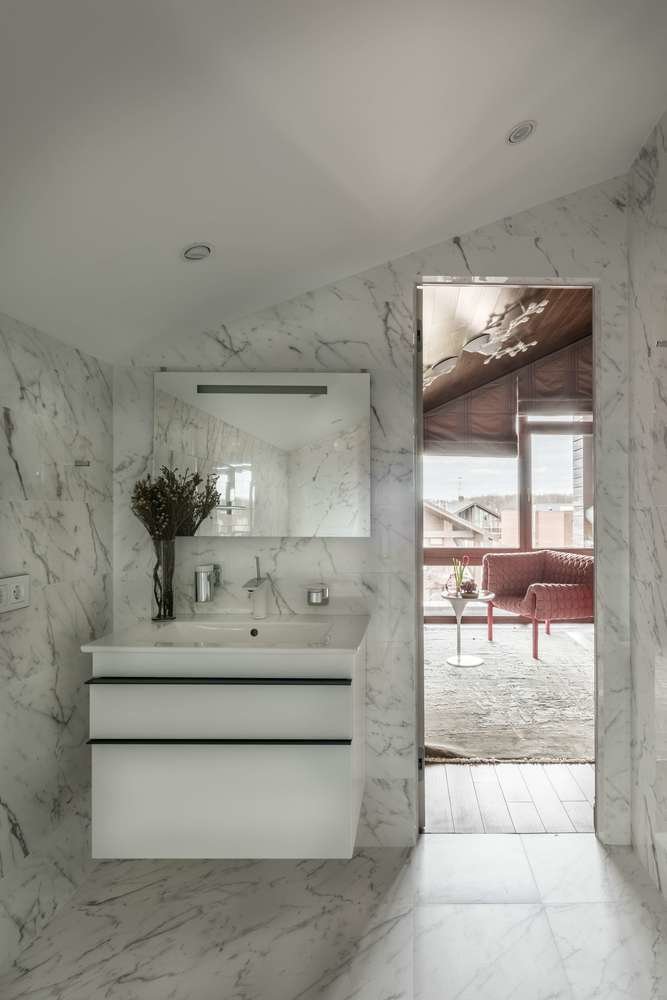 Фотография: Ванная в стиле Современный, Дом, Проект недели, Дом и дача, Московская область, Ольга Черненко, Кирпичный дом, 4 и больше, Более 90 метров, #эксклюзивныепроекты – фото на INMYROOM Фотография: Ванная в стиле Современный, Дом, Проект недели, Дом и дача, Московская область, Ольга Черненко, Кирпичный дом, 4 и больше, Более 90 метров, #эксклюзивныепроекты – фото на INMYROOM