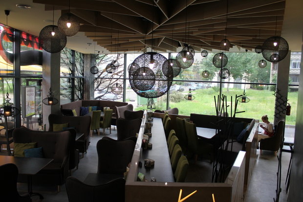 Фото из портфолио Charlie pizza – фотографии дизайна интерьеров на INMYROOM