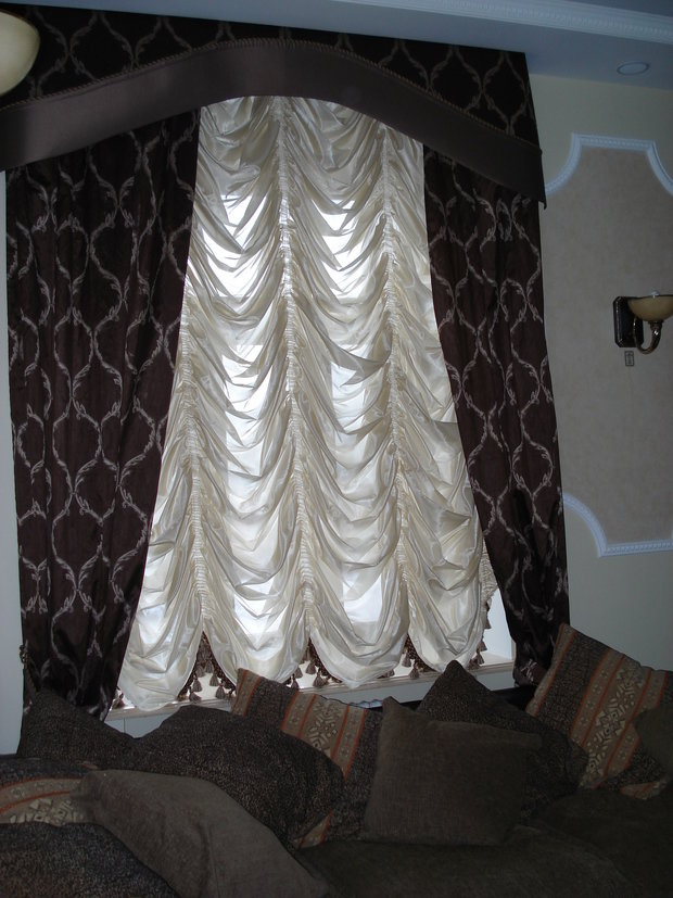 Фото из портфолио Шторы – фотографии дизайна интерьеров на INMYROOM