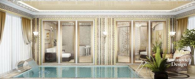 Фото из портфолио Бассейн - SPA роскошь в собственном доме. – фотографии дизайна интерьеров на InMyRoom.ru