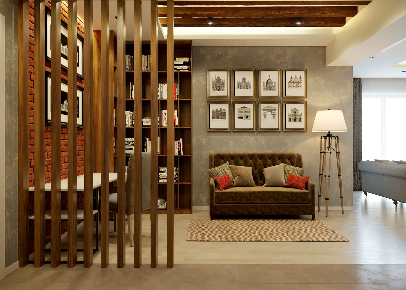 Фото из портфолио ЛОФТ в ЖК ИДЕАЛ ХАУС – фотографии дизайна интерьеров на INMYROOM Фото из портфолио ЛОФТ в ЖК ИДЕАЛ ХАУС – фотографии дизайна интерьеров на INMYROOM