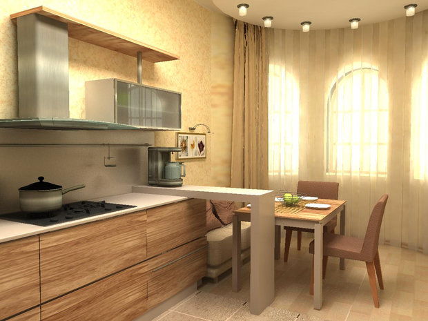 Фото из портфолио Кухня – фотографии дизайна интерьеров на INMYROOM