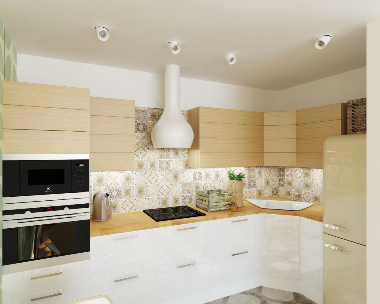 Фото из портфолио Дизайн гостиной-кухни, проспект Маршала Рокоссовского – фотографии дизайна интерьеров на INMYROOM Фото из портфолио Дизайн гостиной-кухни, проспект Маршала Рокоссовского – фотографии дизайна интерьеров на INMYROOM