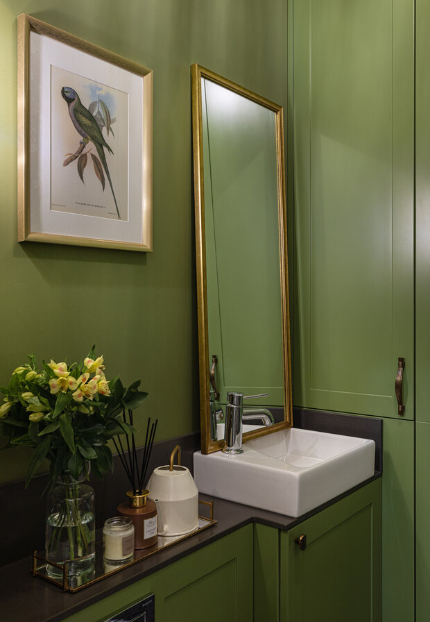 Фотография: Ванная в стиле Классический, Современный, Эклектика, Квартира, Проект недели, Новая Москва, Монолитный дом, 2 комнаты, 60-90 метров, Наталья Широкорад, Винтажный – фото на INMYROOM