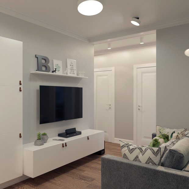 Фото из портфолио BAKULEVA FLAT – фотографии дизайна интерьеров на INMYROOM