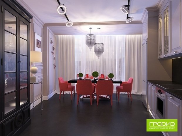 Фото из портфолио Розовый фламинго – фотографии дизайна интерьеров на INMYROOM