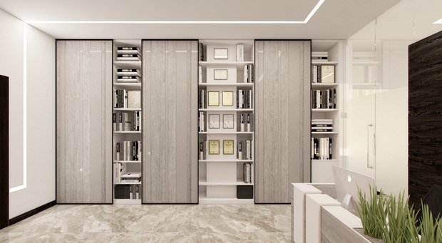 Фото из портфолио Офис для адвокатского бюро – фотографии дизайна интерьеров на INMYROOM
