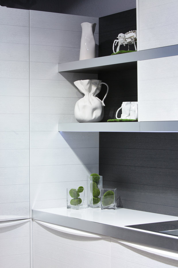 Фото из портфолио Хай-тек белый шпон – фотографии дизайна интерьеров на INMYROOM
