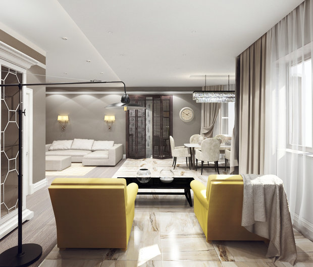 Фото из портфолио Портфолио  – фотографии дизайна интерьеров на INMYROOM