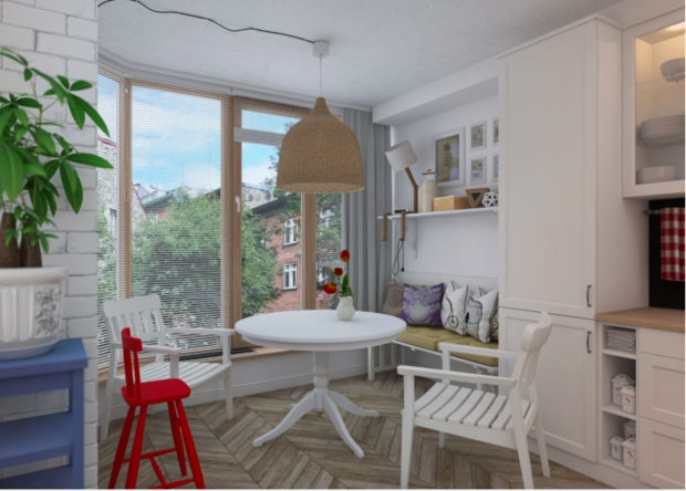 Фотография: Кухня и столовая в стиле Скандинавский, Декор интерьера, Квартира, Декор, Белый, Бежевый, Серый – фото на INMYROOM