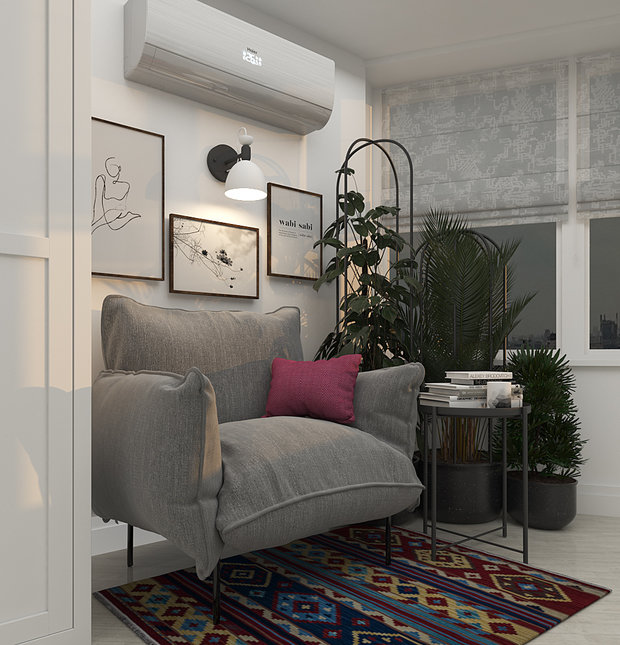 Фото из портфолио Скандинавский стиль – фотографии дизайна интерьеров на INMYROOM