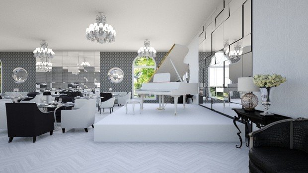 Фото из портфолио Ресторан в стиле ар-деко – фотографии дизайна интерьеров на INMYROOM