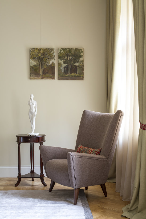 Фотография: Мебель и свет в стиле Прованс и Кантри, Эклектика, Квартира, Проект недели, Москва, Михаил Свистунов, Наталия Заворотищева, Старый фонд, Кирпичный дом, 3 комнаты, 60-90 метров – фото на INMYROOM