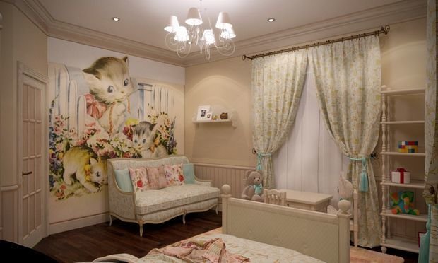 Фотография: Детская в стиле Прованс и Кантри, Квартира, Дом, Планировки, Мебель и свет, Советы – фото на INMYROOM