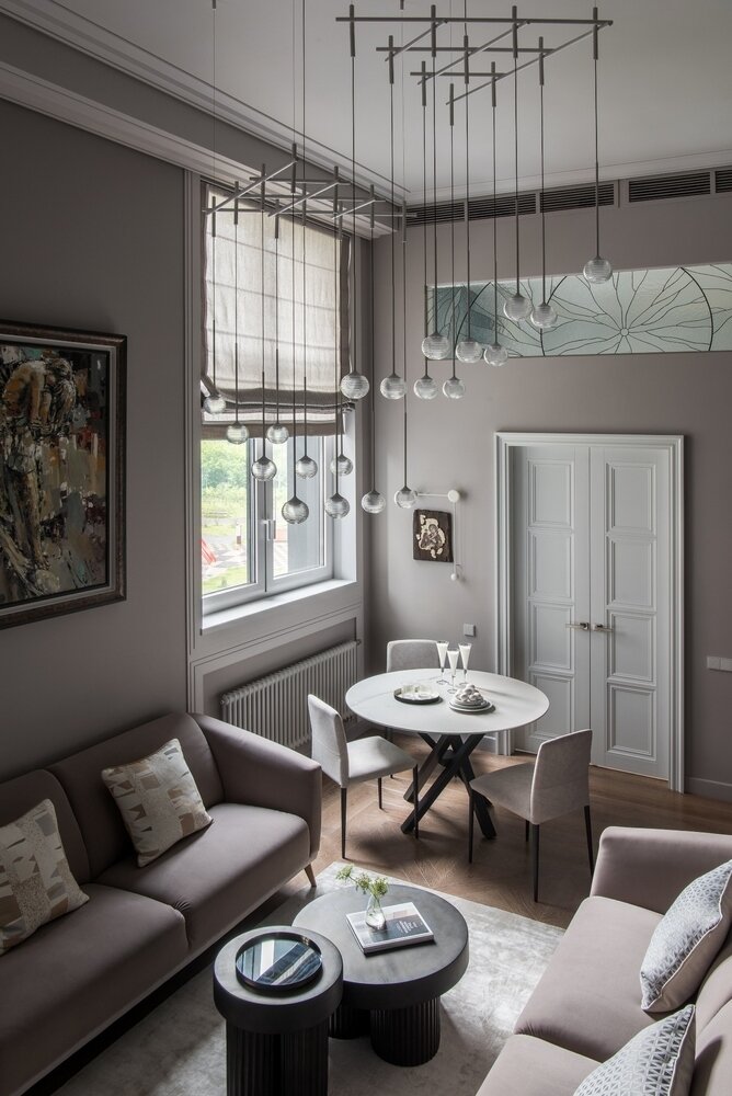 Фотография: Гостиная в стиле Современный, Квартира, Проект недели, Москва, Монолитный дом, 3 комнаты, 60-90 метров, Ирина Ковецкая – фото на INMYROOM Фотография: Гостиная в стиле Современный, Квартира, Проект недели, Москва, Монолитный дом, 3 комнаты, 60-90 метров, Ирина Ковецкая – фото на INMYROOM