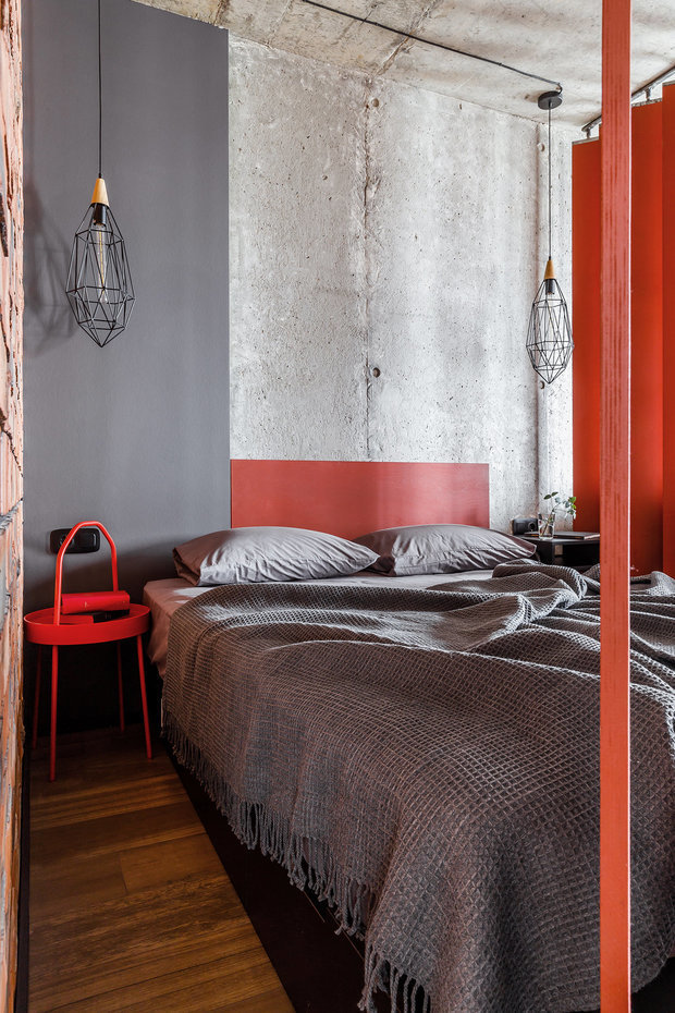 Фотография: Спальня в стиле Лофт, Гид, Geometrium, Алина Лаврентьева, Ксения Мезенцева, Protena, Андрей Попов – фото на INMYROOM