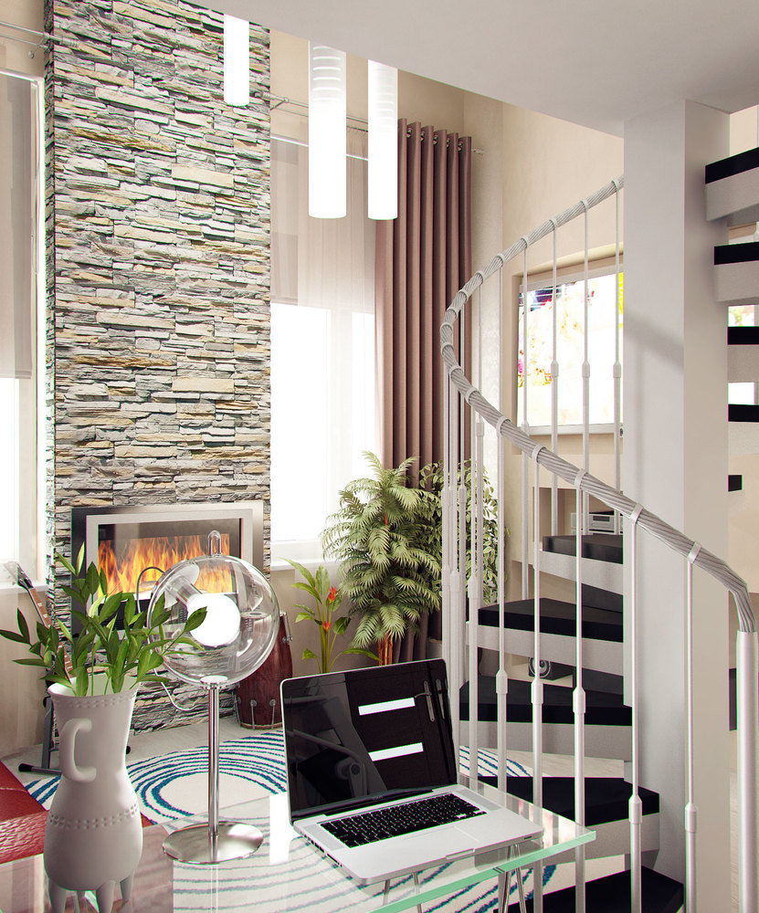 Фото из портфолио Дизайн двухуровневой комнаты – фотографии дизайна интерьеров на INMYROOM Фото из портфолио Дизайн двухуровневой комнаты – фотографии дизайна интерьеров на INMYROOM