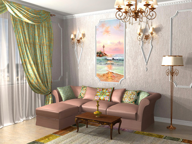 Фото из портфолио Дизайн квартиры 1 – фотографии дизайна интерьеров на INMYROOM