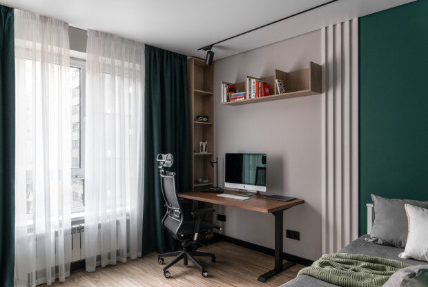 Фотография: Детская в стиле Современный, Квартира, Проект дня, Москва, 3 комнаты, 60-90 метров, стильные интерьеры – фото на INMYROOM