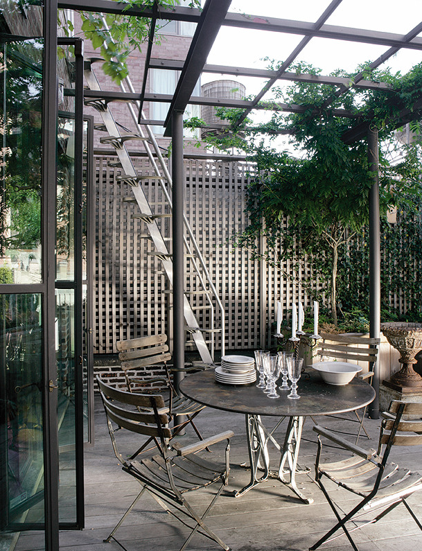 Фото из портфолио Квартира в три этажа с видом на Нью-Йорк!!! – фотографии дизайна интерьеров на INMYROOM