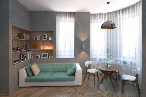 Фото из портфолио Ул. Генерала Карбышева – фотографии дизайна интерьеров на INMYROOM