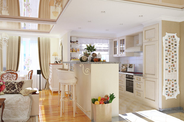 Фото из портфолио кухни – фотографии дизайна интерьеров на INMYROOM