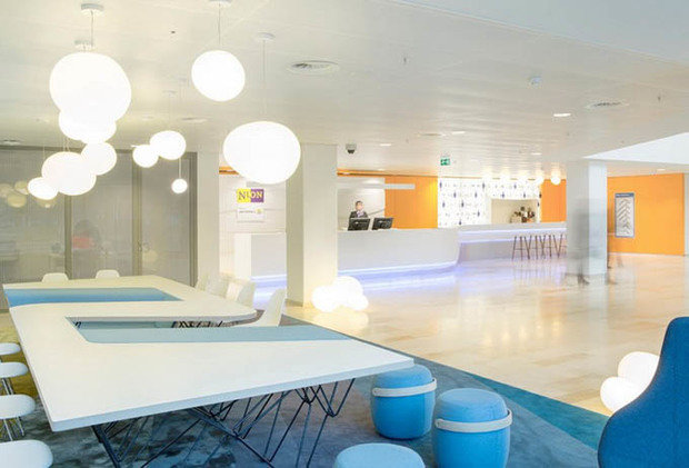 Фотография:  в стиле Хай-тек, Офисное пространство, Офис, Дома и квартиры, Проект недели – фото на INMYROOM