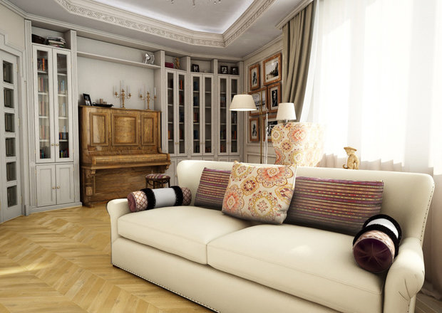 Фото из портфолио квартира 130м2 – фотографии дизайна интерьеров на INMYROOM